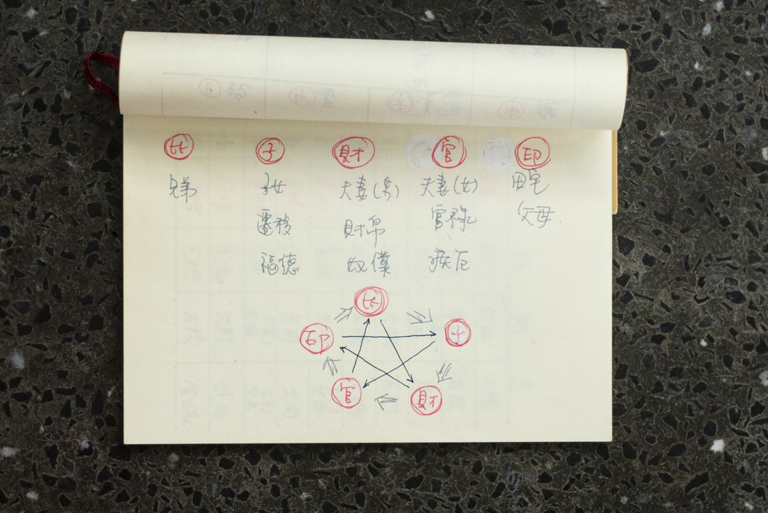 梁嘉丽学习紫微斗数十二宫位的笔记。