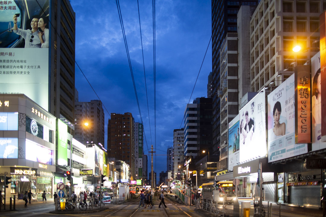 元朗大马路。