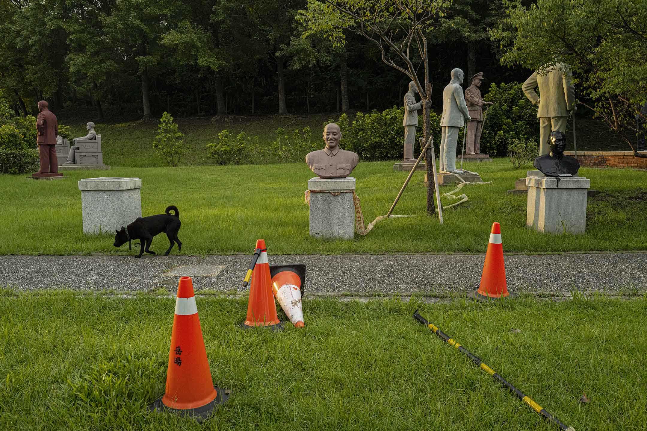 2021年，桃園慈湖雕塑紀念公園。