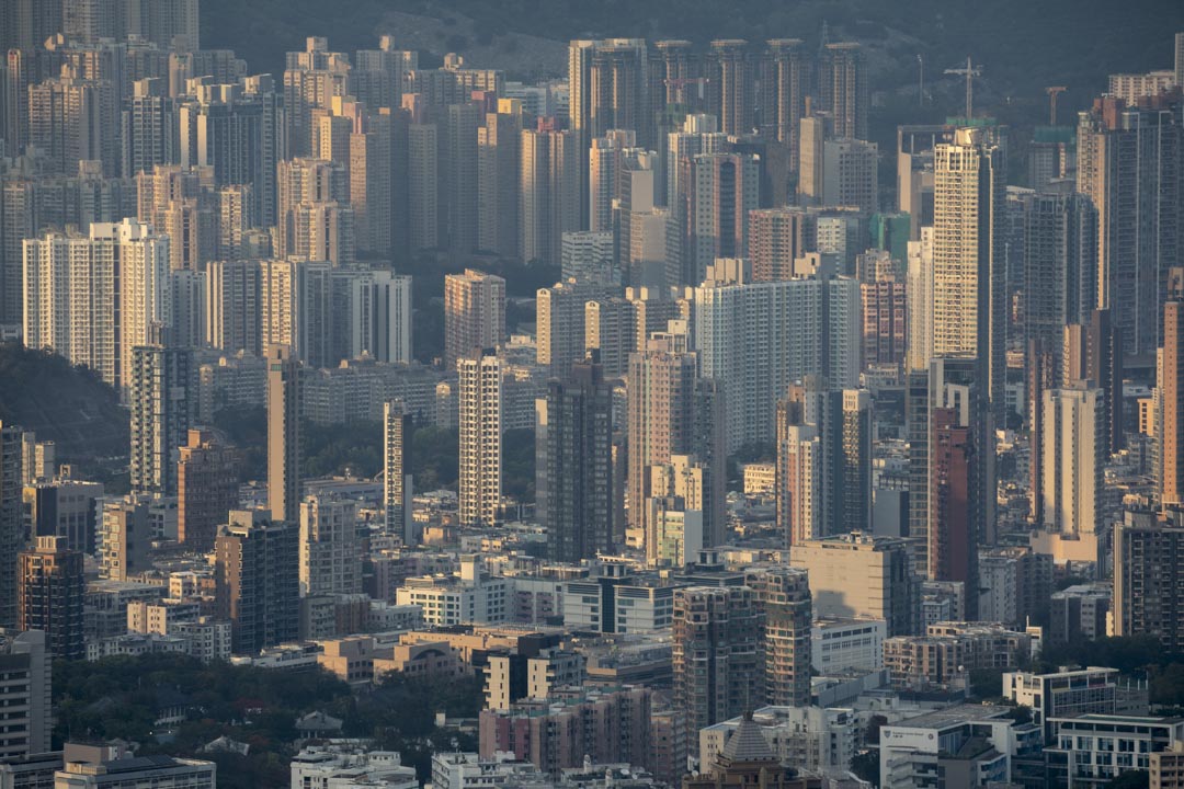 2022年5月19日，九龙的住宅区。