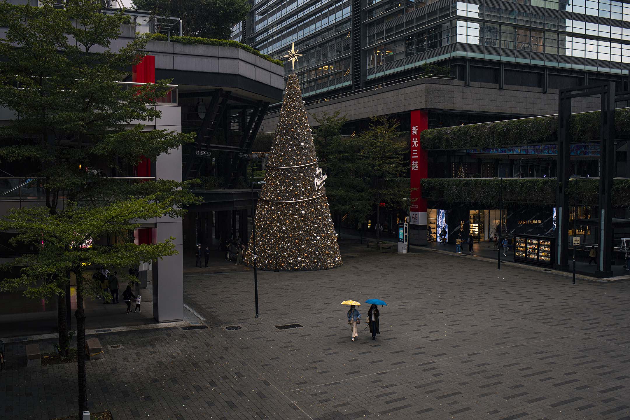 2021年12月20日，台北信义区。