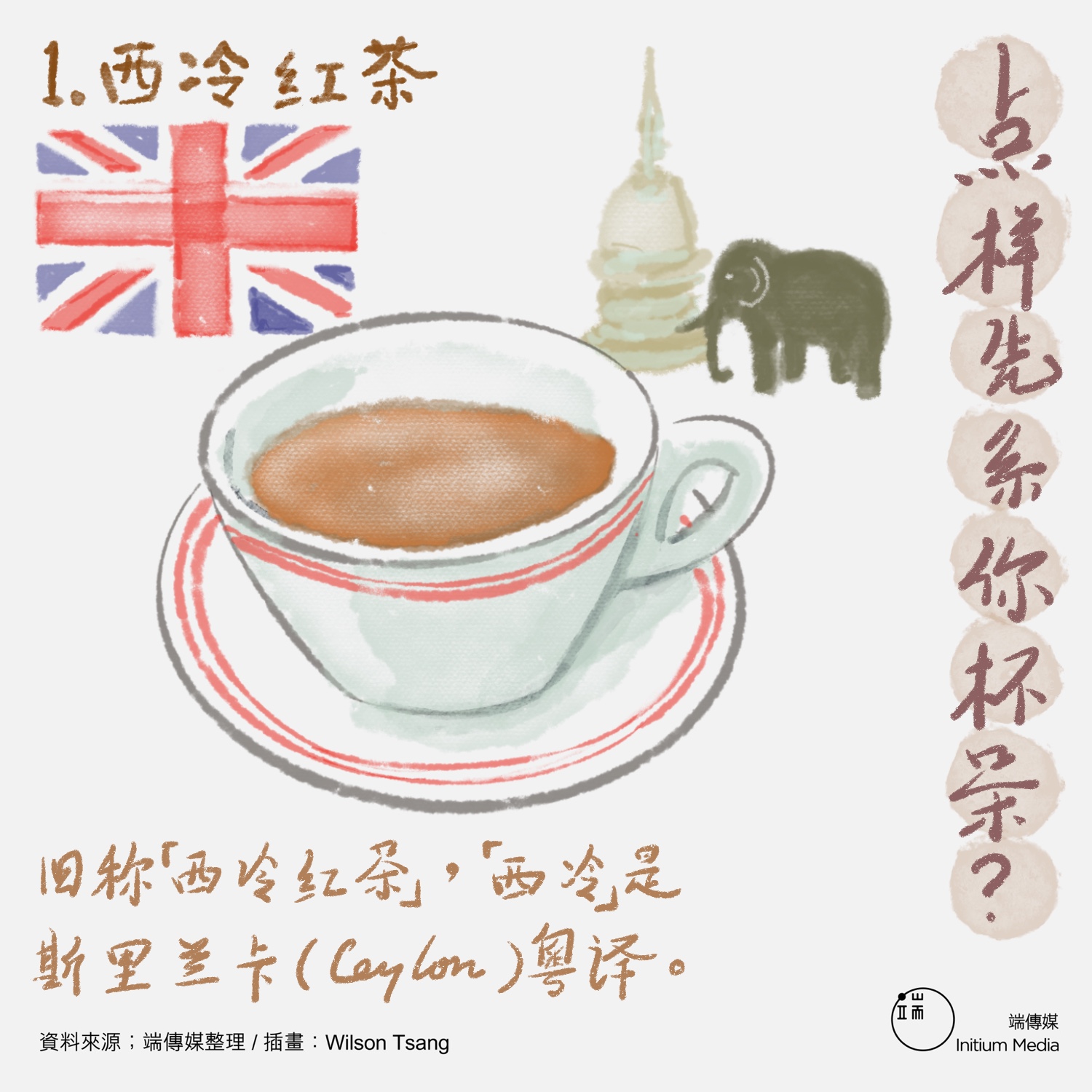 旧称“西冷红茶”，“西冷”是斯里兰卡（Ceylon）粤译。