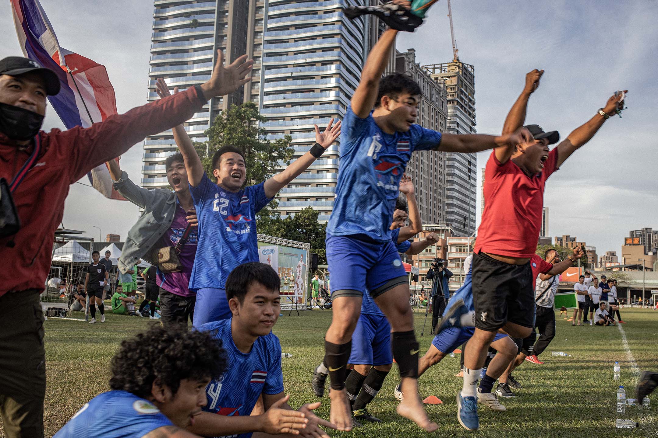 2022年，台中，移工世界杯。