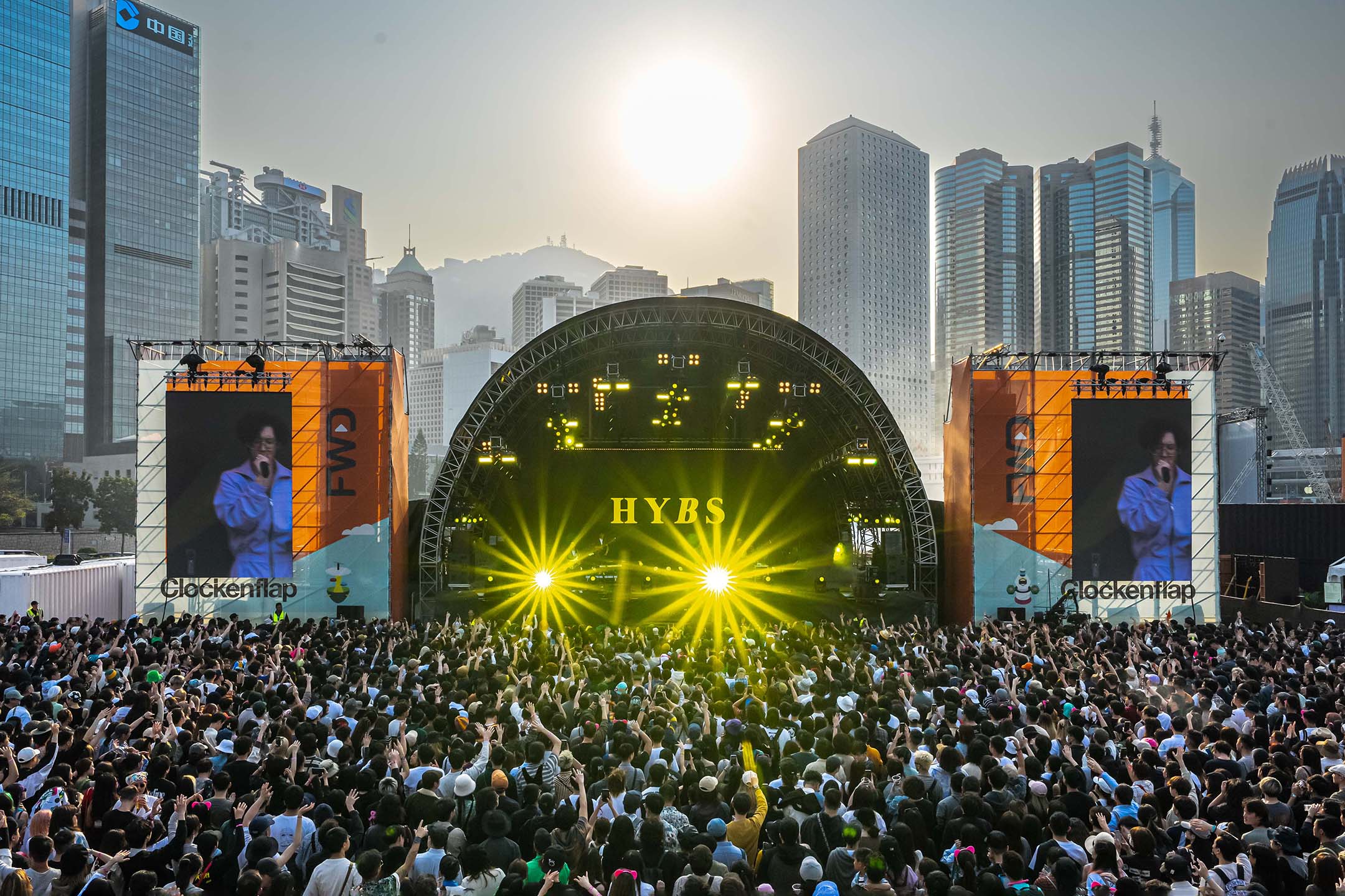 2023年3月4日，香港，「Clockenflap 2023」音乐节。