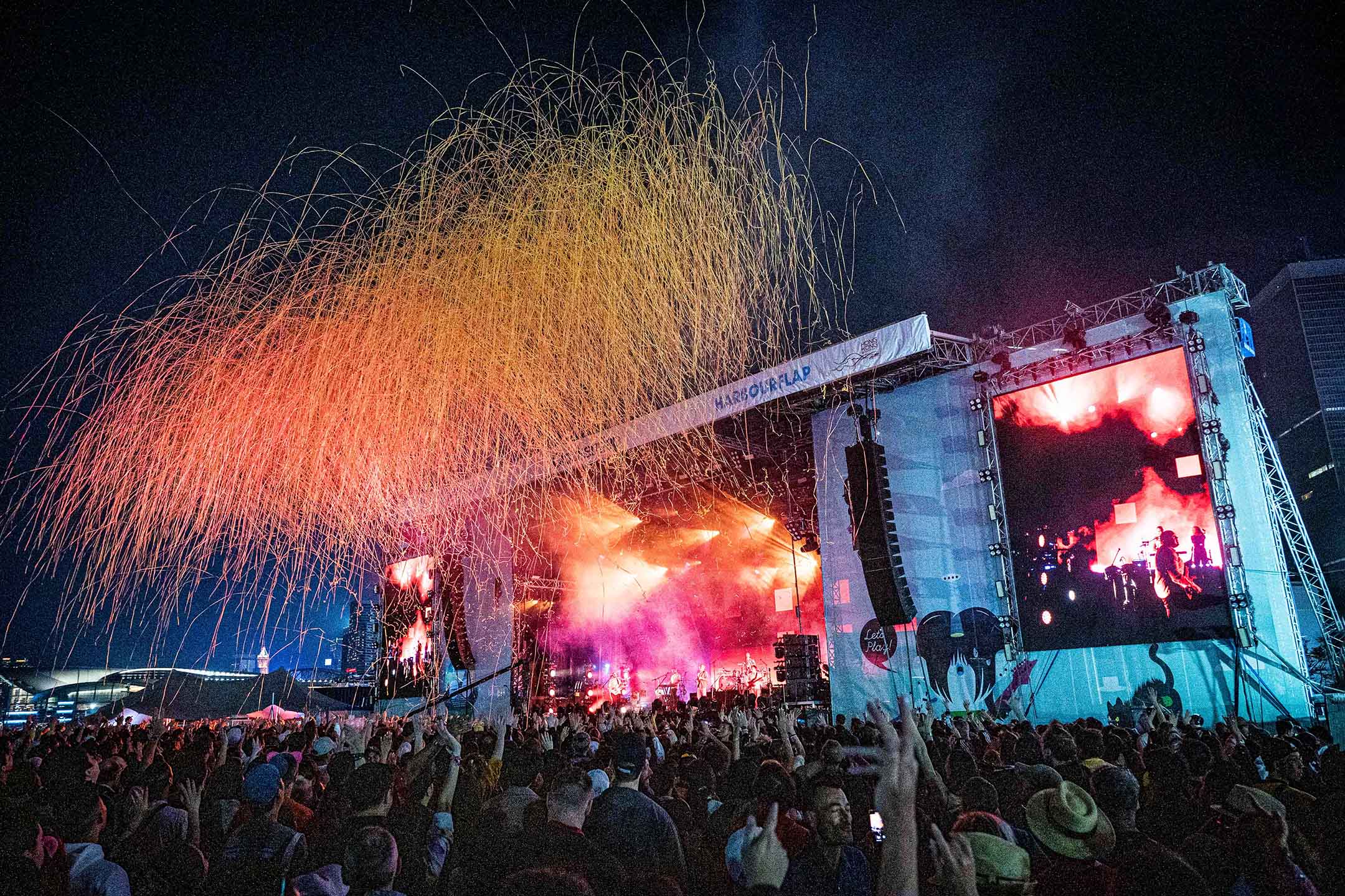 2023年3月5日，香港，「Clockenflap 2023」音乐节。