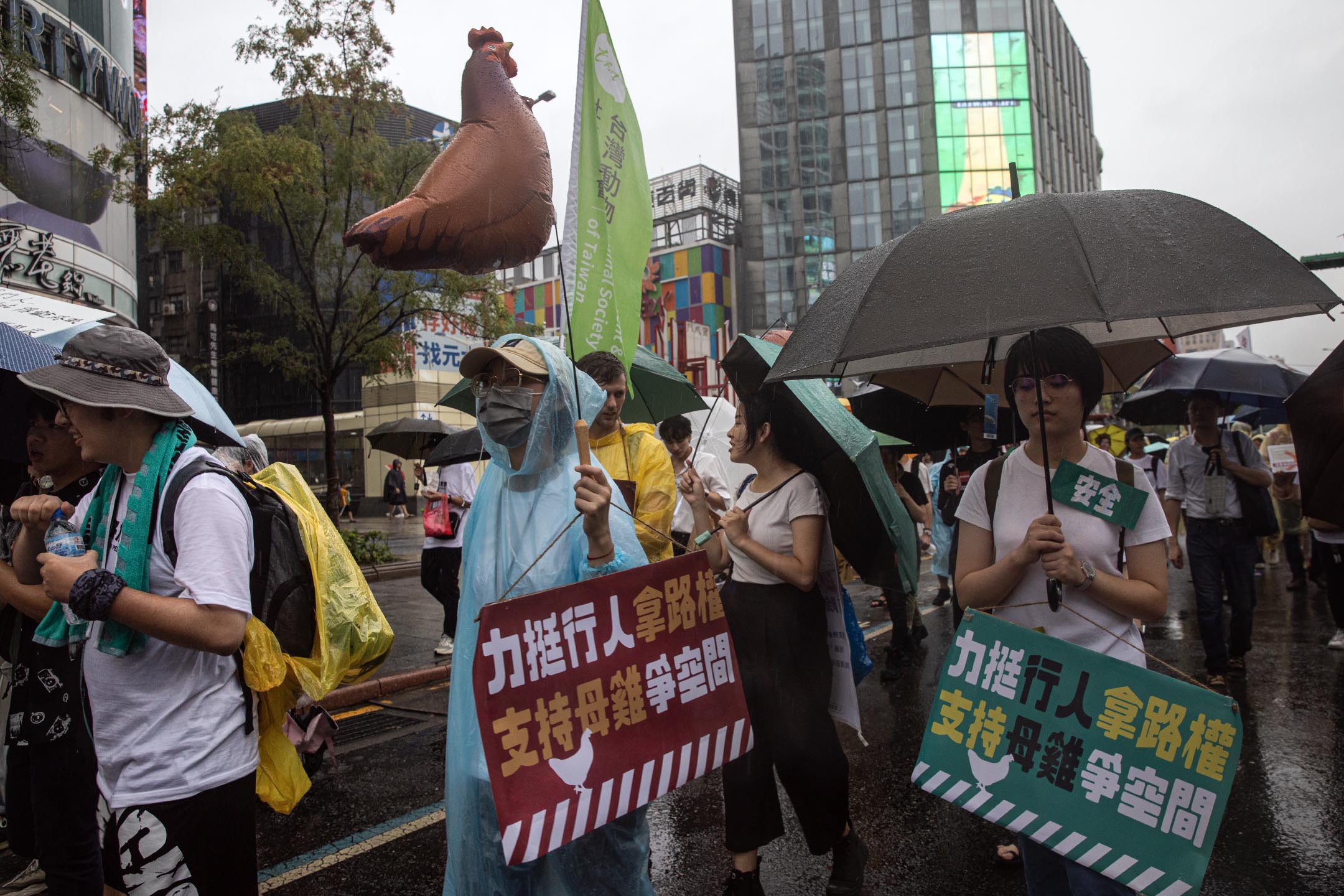 2023年8月20日，還路於民大遊行。攝：陳焯煇/端傳媒