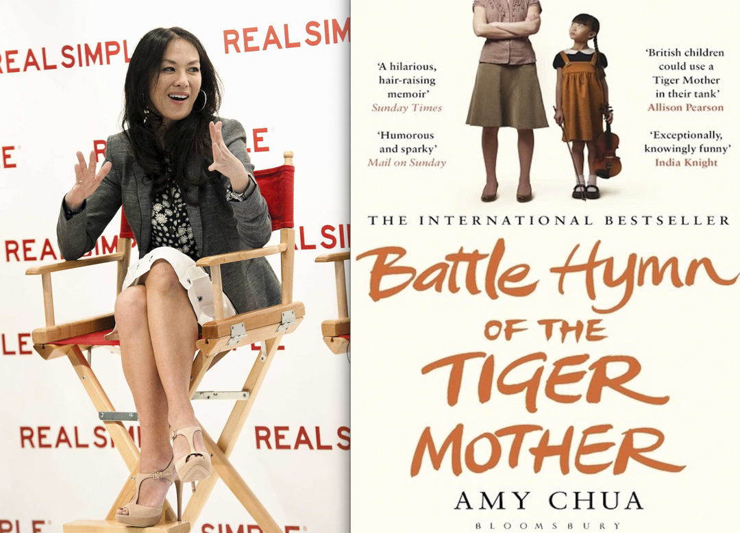 《虎妈的战歌》（Battle Hymn of the Tiger Mother, 2011）的作者 Amy Chua 。摄：Slaven Vlasic/Getty Images