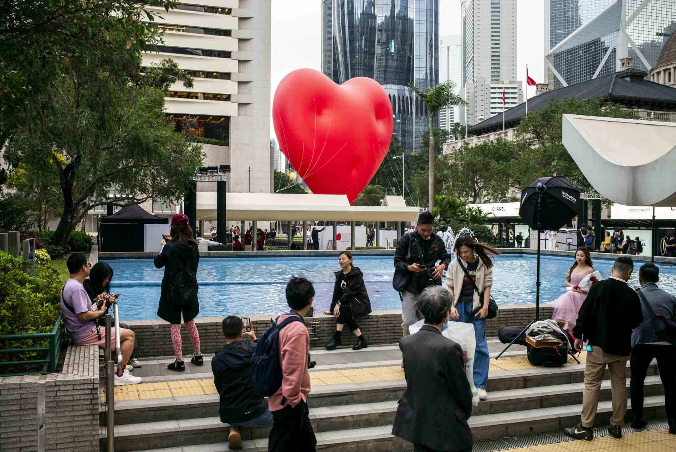 2024年2月16日，首個由文化藝術盛事基金贊助的活動「Chubby Hearts Hong Kong」。 攝：林振東/端傳媒