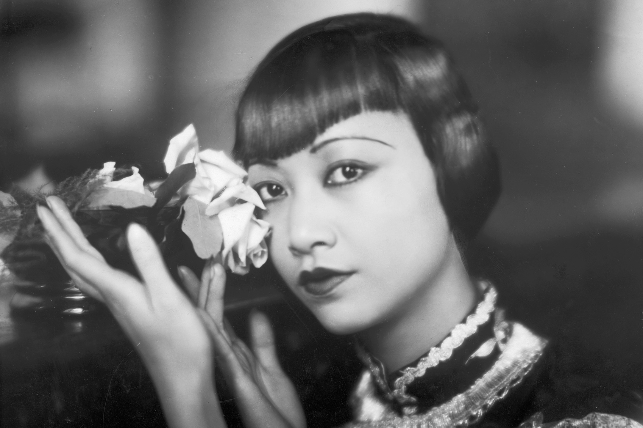 上世纪三﹑四十年代的华裔演员黄柳霜（Anna May Wong ）。摄：General Photographic Agency/Getty Images