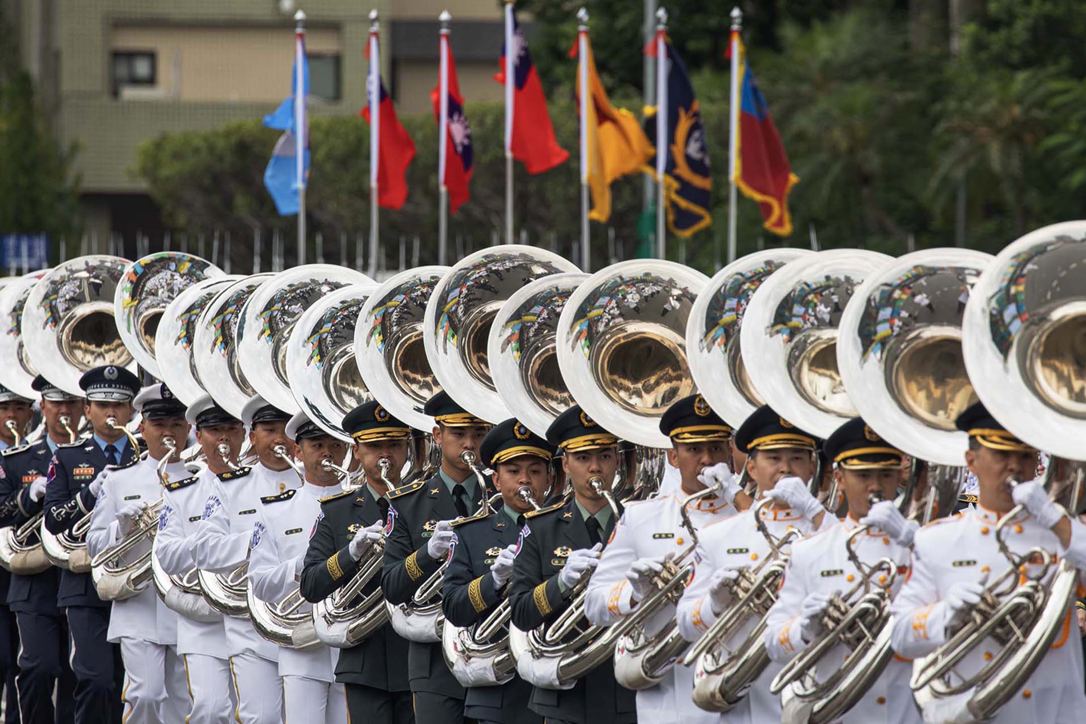 2024年5月20日，台北，中华民国第十六任总统副总统就职典礼。摄：陈焯煇/端传媒