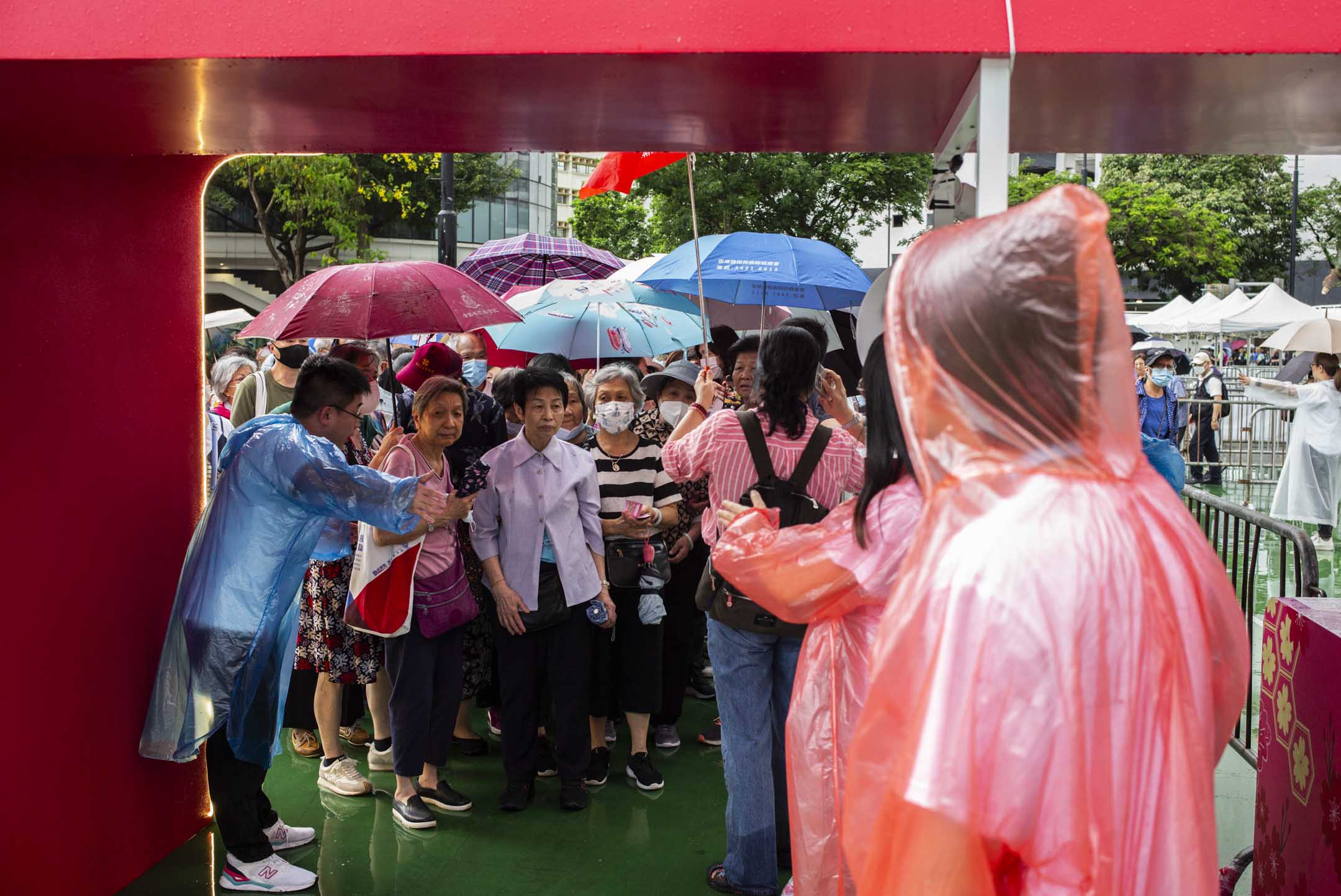 2024年6月1日，第二屆同鄉社團家鄉市集嘉年華在維園舉行。攝：林振東/端傳媒