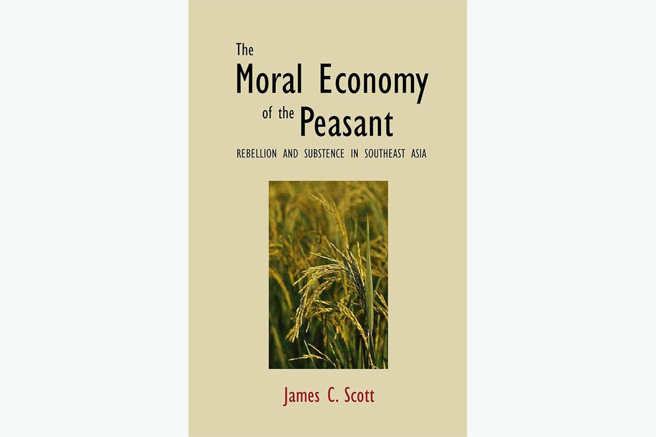 《農民的道德經濟學》（Peasant Moral Economy: Southeast rebellion and survival）（1976）。圖：網上圖片