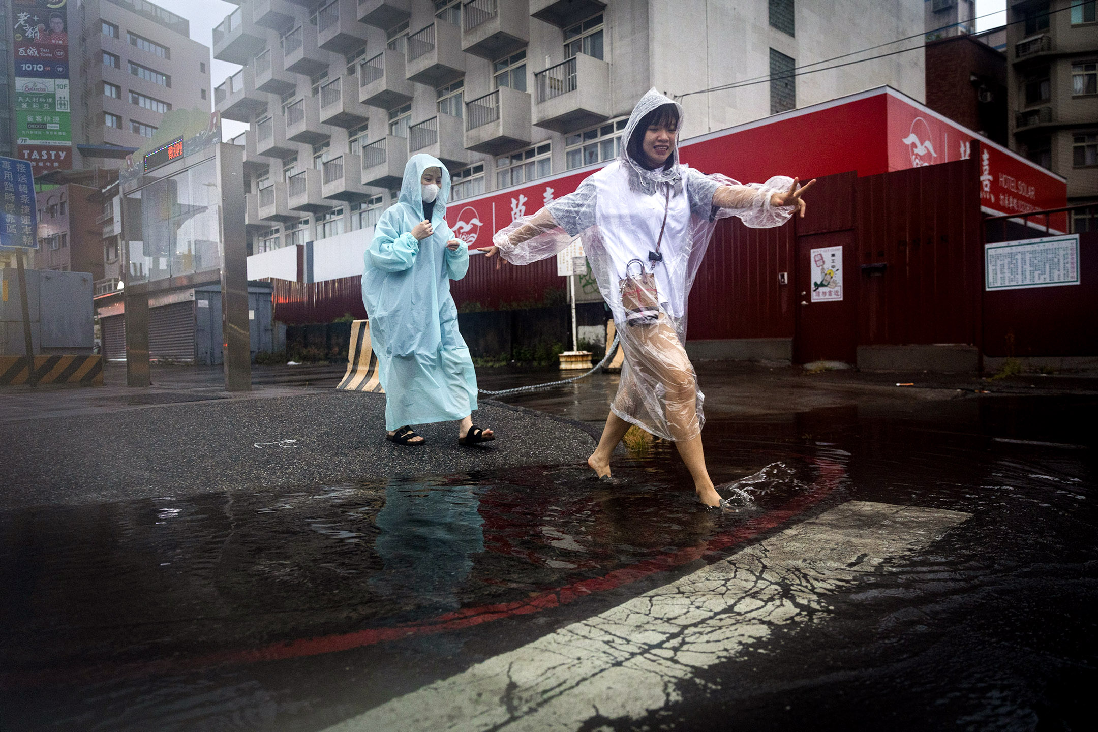 2024年7月24日，淡水。摄：陈焯煇/端传媒