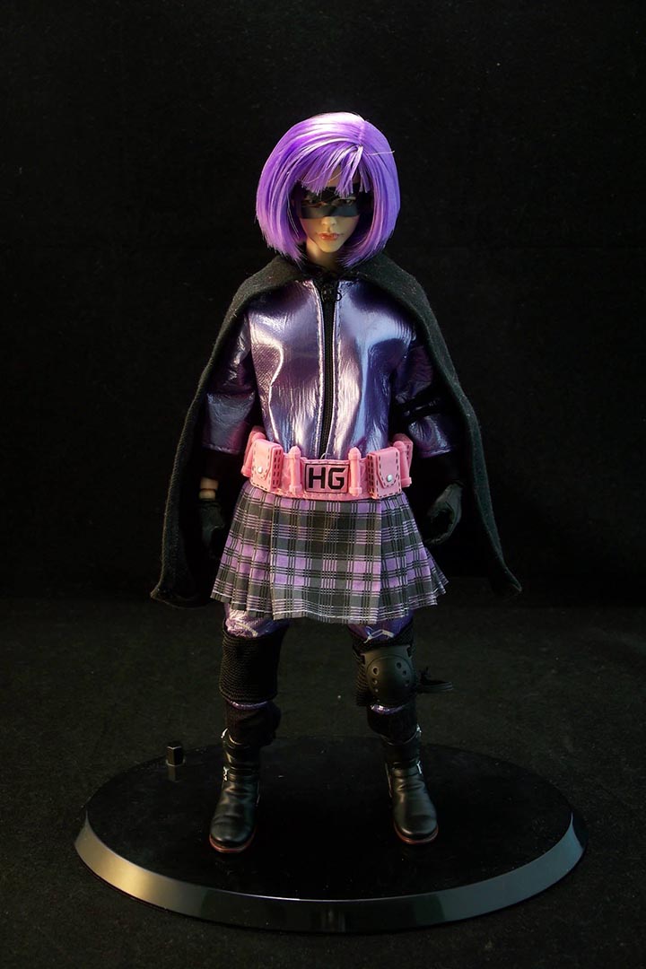 正因为少见可爱， Hit Girl 公仔相当抢手。图片由 Living Dead Dolls 提供