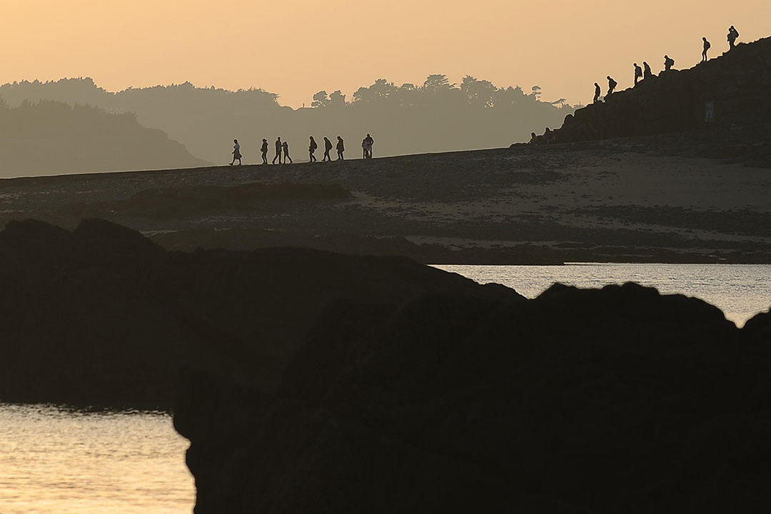 法国城市Brittany。摄:JEAN-SEBASTIEN EVRARD/AFP 