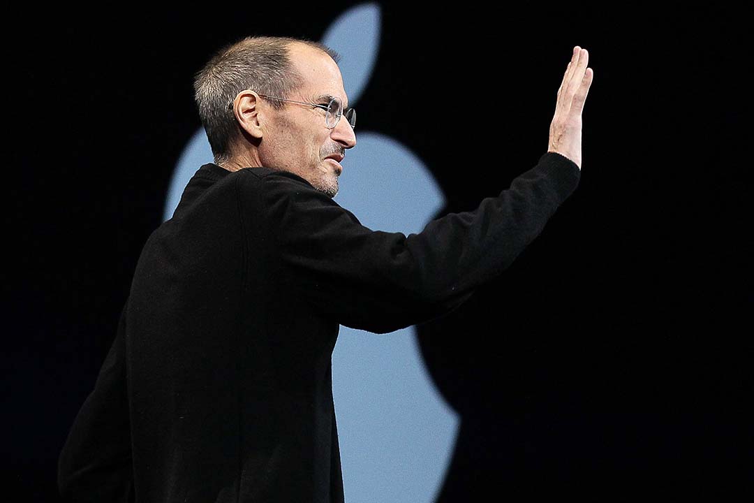 Steve Jobs。攝：Justin Sullivan/Getty 