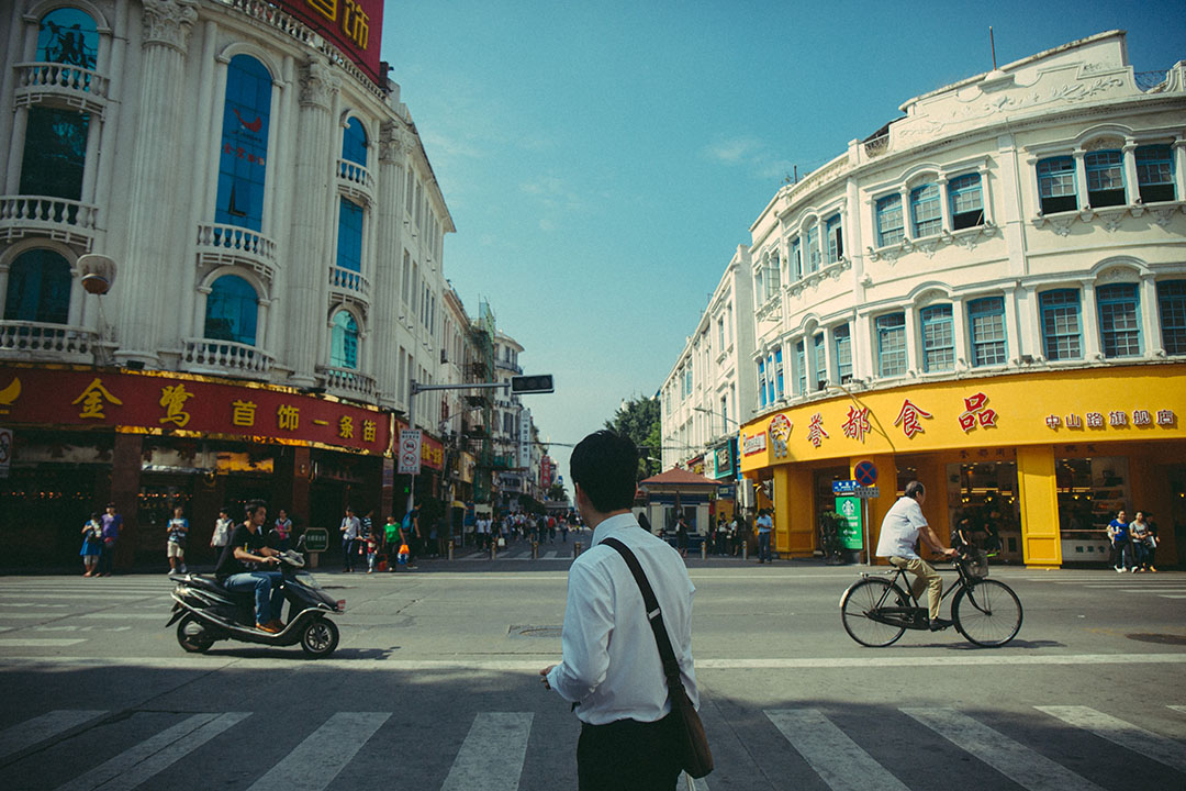 厦门中山路步行街。摄：王嘉豪/端传媒